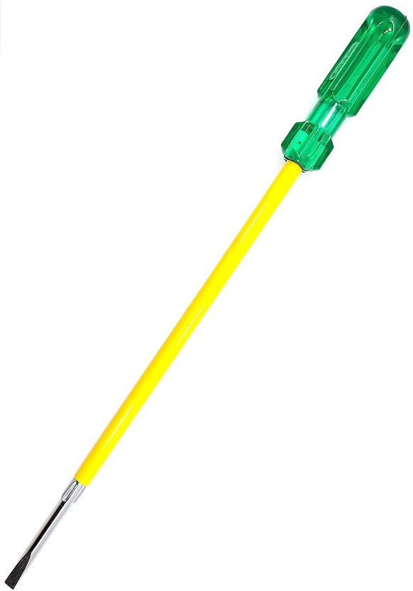 PERFECT TECH 2in1 610 Reversible Green Handle Combination Screwdriver(Pack of 1)