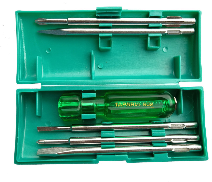 TAPARIA 802 heavy duty Combination Screwdriver Set(Pack of 5)