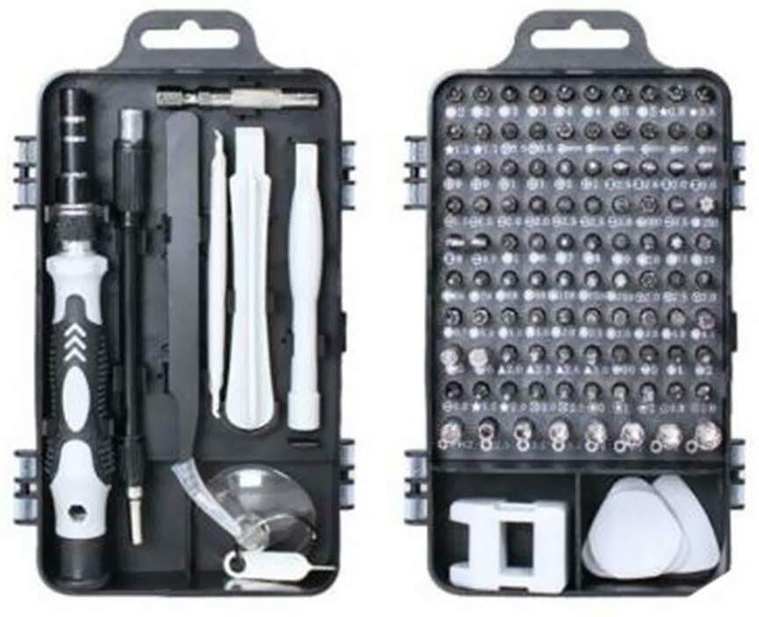 Almighty 115-in-1 Precision Magnetic Screwdriver Set with Storage Case Professional.28 Standard Screwdriver Set(Pack of 1)