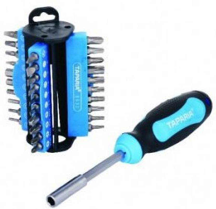 TAPARIA BS 31 1/4 in. Screw Driver Bit Set Combination Screwdriver Set