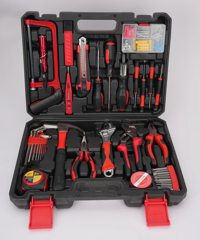FOSTER FHT-905 Hand Tool Kit 150pc Home & Auto Repair Wrench, Screwdriver, Plier & more Ratchet Screwdriver Set(Pack of 50)