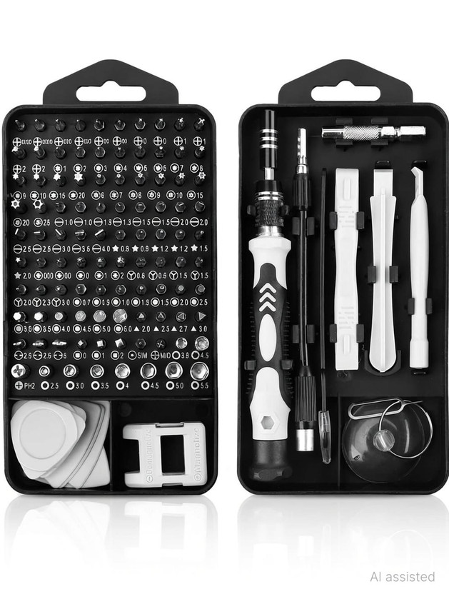 Trending Trending Precision Screwdriver Set with 115-in-1 Standard Screwdriver Set(Pack of 1) - Flipkart Deal