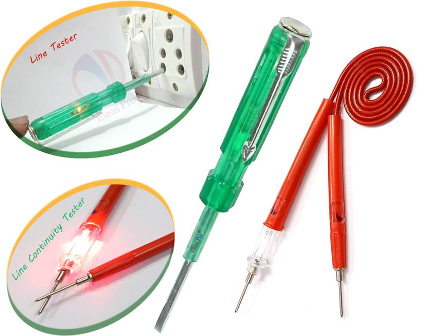 Mass Pro 1Pc Line Tester Electric Check Tester With Line Continuity