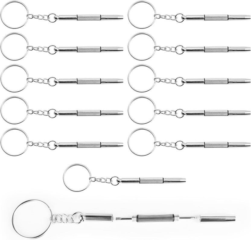Kinzilla Mini Screwdriver Eyeglass Sunglasses, Electronics, Repair Tool (Pack Of 10) Standard Screwdriver(Pack of 10)