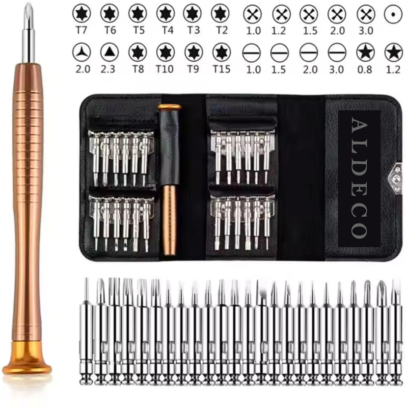 Aldeco SCREWDRIVER SET Precision Screwdriver Set(Pack of 25)