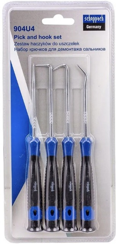 scheppach Screwdriver Set (Flat & Phillips) | Heavy Duty Chrome Vanadium Steel Tips Combination Screwdriver Set(Pack of 1)