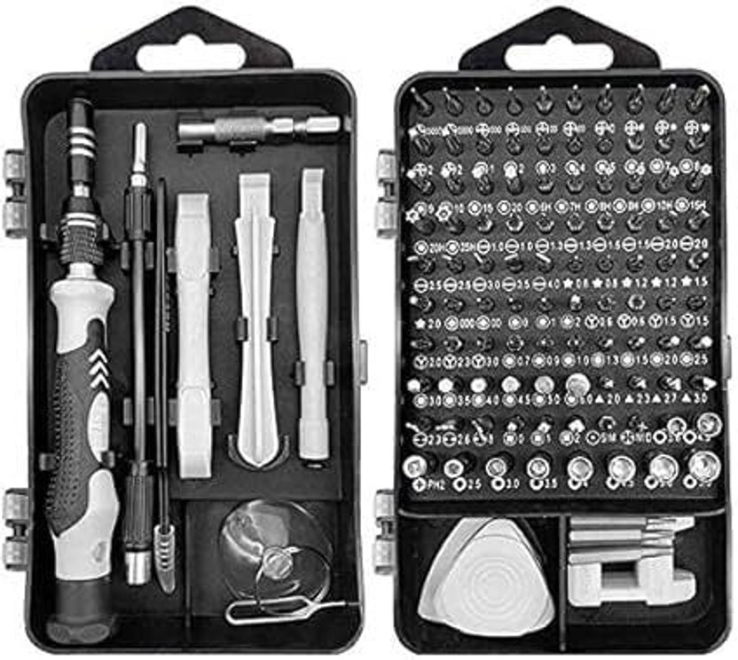 BlueWinx Professional Multi-Bit Repair Tool Kit for Electronics Screwdriver Set Precision Screwdriver Set(Pack of 1)