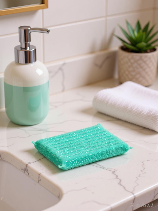 Drosselz Scratch Proof Scrubber Pads / Scrubbing Pads/ Utensil Scrubber / Utensil Scrubber / Kitchen Scrubber Scrub Spong/ Non-Scratch Scrubber Dishwasher Steel Scrub Sponge Dish Wash Sponge Multi-Use Heavy Duty Scrub for Dishwashing Long Lasting Kitchen Sponge for Hard Surface Tools. (Pack of 12) S
