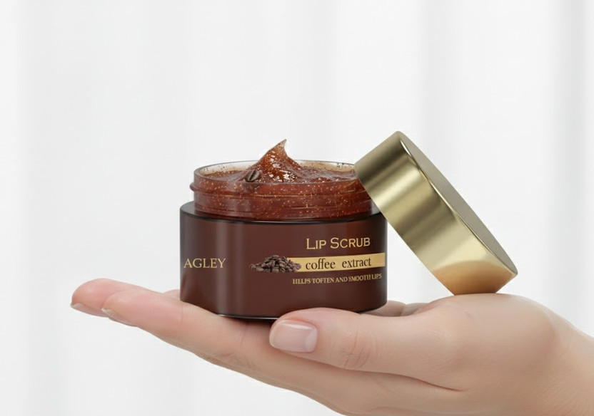 AGLEY Deep Exfoliating Coffee Lip Scrub for Soft Baby Lips Scrub(50 g)