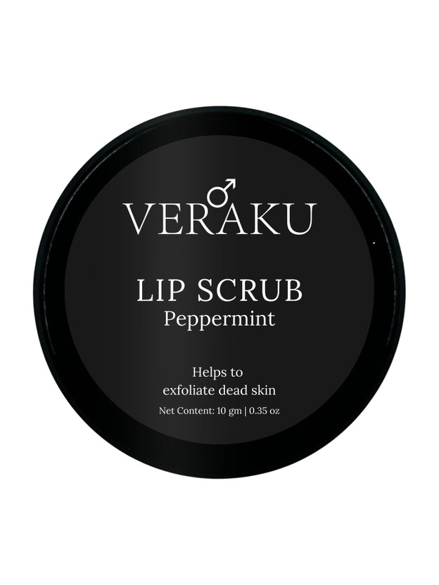 veraku Exfoliating Lip Scrub for Dark & Chapped lips | Reduction in Dark Lips | For Men Scrub(10 g)