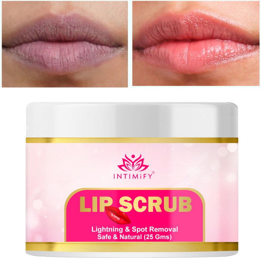 INTIMIFY Lip Scrub | Deep Hydration Lip Exfoliator Repair & Restore Soft Lips Scrub(25 g)