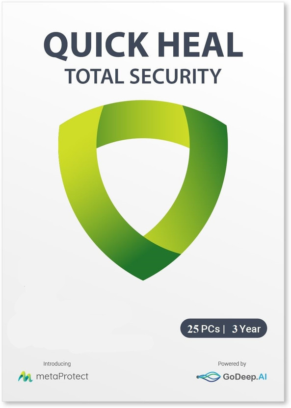 QUICK HEAL Total Security 25 User 3 Years(Voucher)