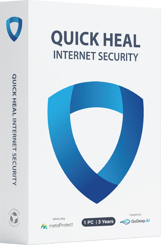 QUICK HEAL Internet Security 1 User 3 Years(Voucher)