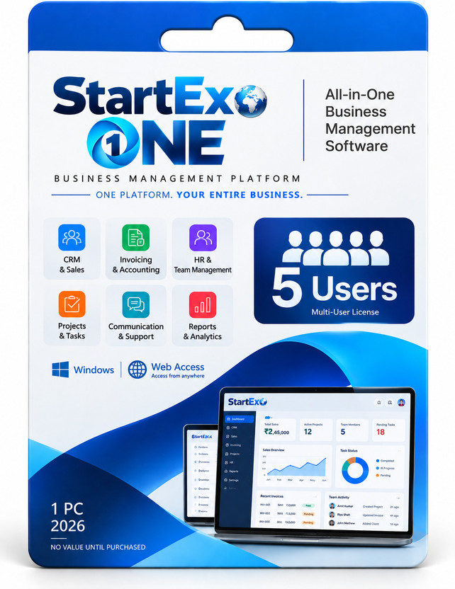 StartEx StartEx Global Total Security 5 User 1 Year(Voucher) - Flipkart Deal