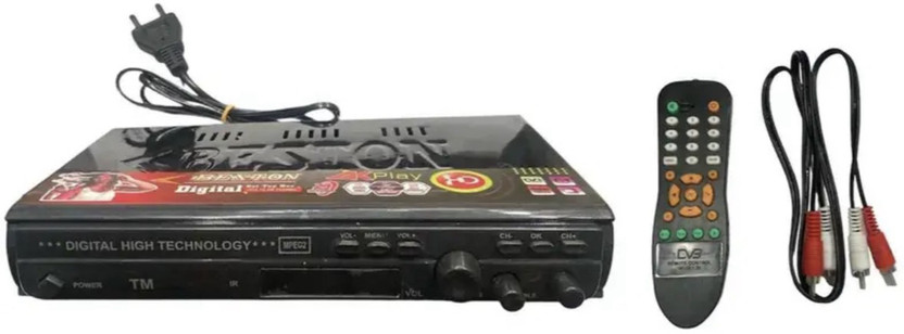 Beston Amp free channel Dth set top box Media Streaming Device(Black)