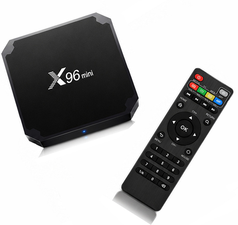 VK MART 4K Ultra HD X96 Mini Android 11.1 Smart TV Box 4GB+32GB HDMI Wi-Fi Media Player Media Streaming Device(Black)