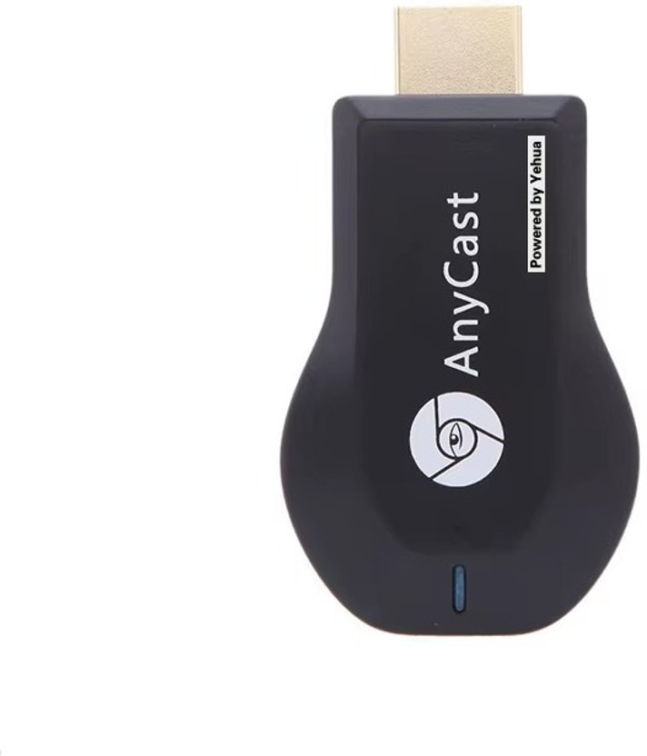 WristHive AnyCast Universal WiFi Display Receiver – Mirror Mobile/PC to TV Media Streaming Device(Black)
