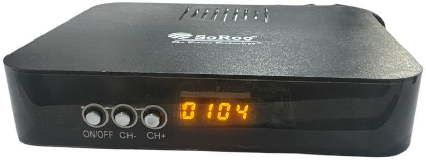MARK SR-SKY-03 MPEG2 FREE CHANNEL SET TOP BOX Media Streaming Device(Black)
