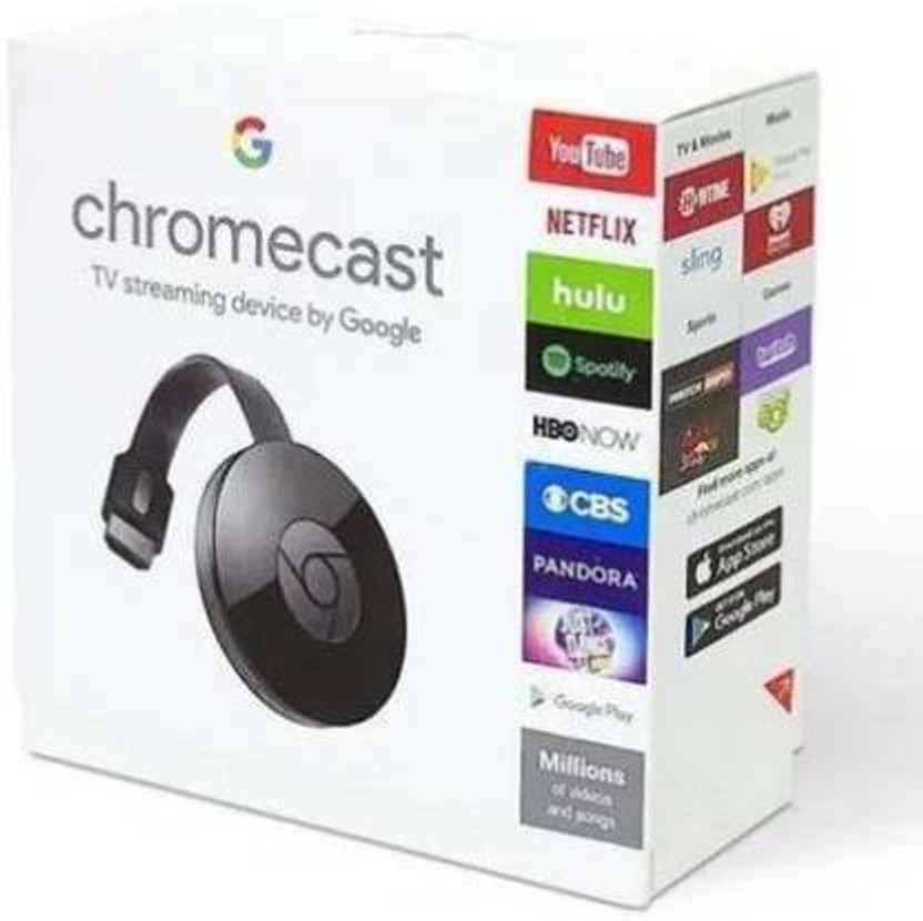 GUGGU RSQ_130D Chrome cast WiFi HDMI Dongle & Wireless Display for TV Media Streaming Device(Black)