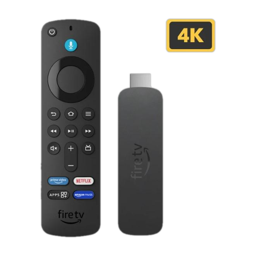 Amazon Stick 4K Plus (newest model), Alexa Voice Search, Wi-Fi 6, Dolby Vision/Atmos Media Streaming Device(Black)