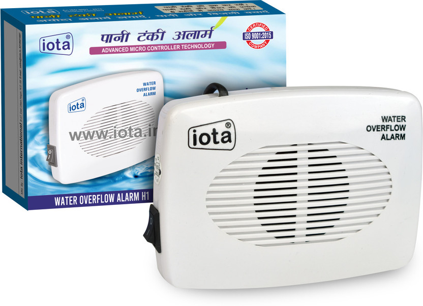 IOTA H1 Water Tank Overflow Alarm (Pack Of 1)(Standard Size) Wired Sensor Security System