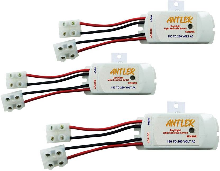 ANTLER&CO. Day/Night On/Off Photocell, LDR Sensor Switch (Water proof