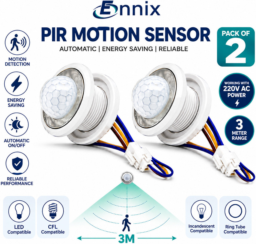 Ennix PIR-MIN-Sensor-PACK-2 PIR Sensors
