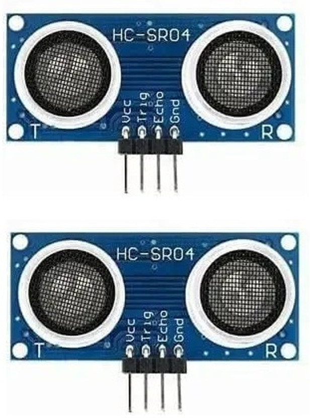 SEAZONE HC-SR04 Ultrasonic Distance Measuring Sensor Module, 2-400cm Range - 2 Pcs Proximity Sensors