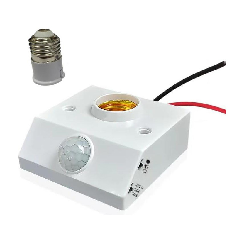 QAWACHH QAWACHH Automatic Human Body Motion Infrared Sensor Detector Bulb Base Holder Motion Detector Sensor - Flipkart Deal