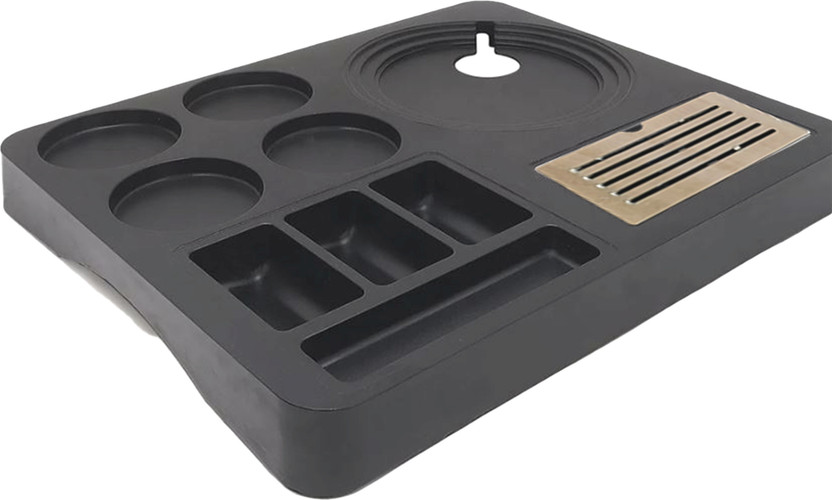 Hospitality Hospitality Tray for Electric Kettle, Made of ABS Plastic Black (Size:15"x13"x1.5") Tray Serving Set(Pack of 1) - Flipkart Deal