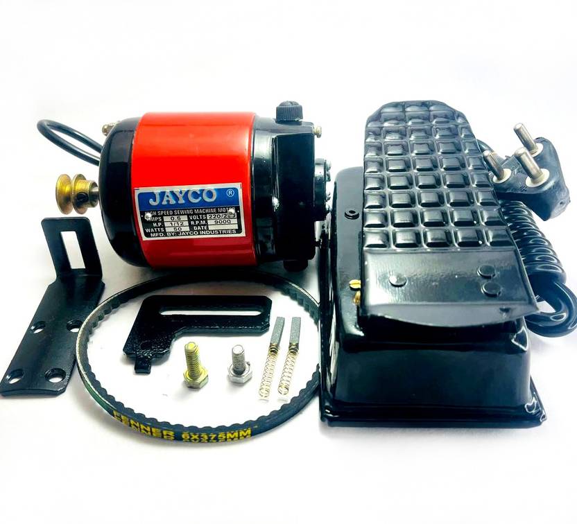 JAYCO Industrial Sewing Machine Motor 1/12 H.P with Quality Speed Controller RED Electric