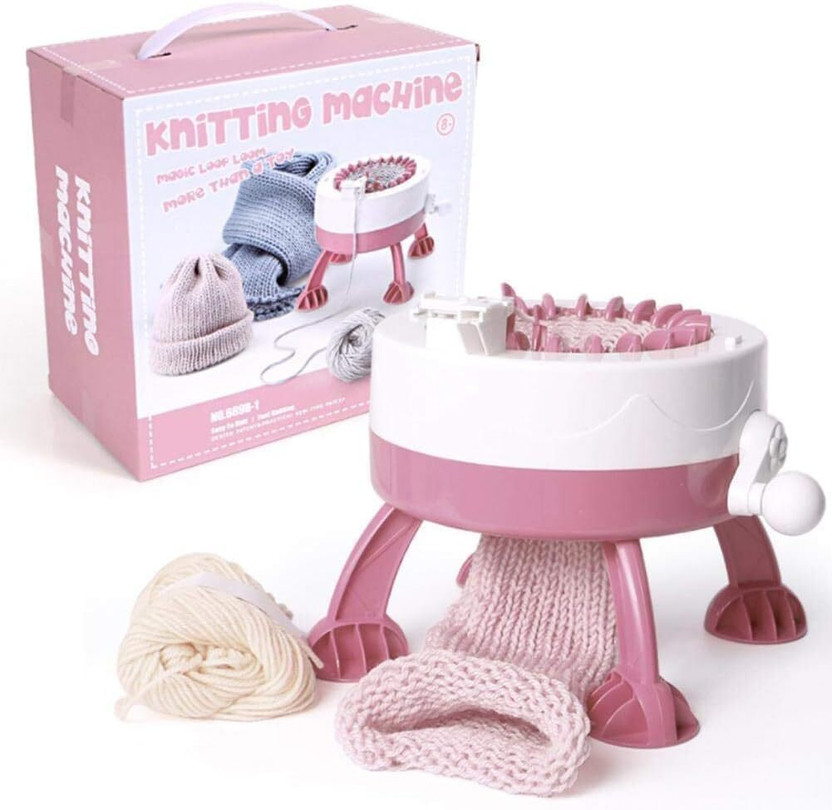 Gemsy 22 Needles Circular Knitting Machine, Smart Crochet & Weaving Machine for Scarf Knitting Pin(Pack of 1)