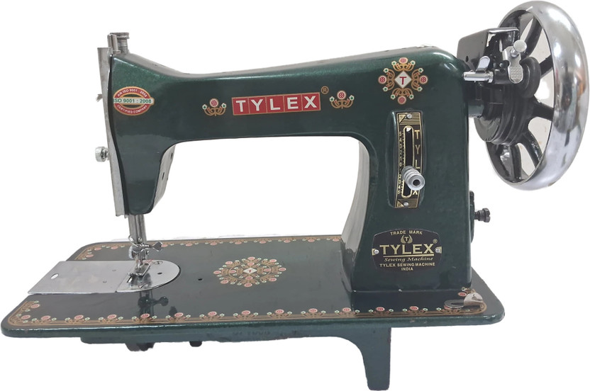 TYLEX CraftStitch Dlx (Green) Head without Base & Cover Manual Sewing Machine 1 built-in stitches 951 SPM Green