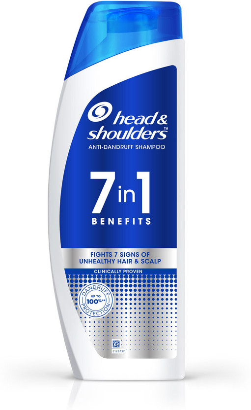 HEAD & SHOULDERS 7in1 Anti-dandruff Shampoo | Multi-action formula | Complete Solution(340 ml)