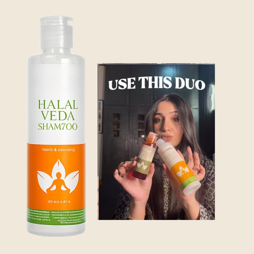HGHASAYAGIRL Halal Veda Hair Shampoo Herbal Hair Shampoo with Hair Wellness(250 ml)