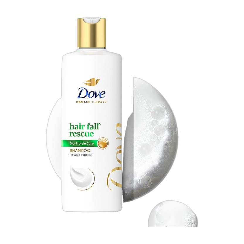DOVE Hairfall Rescue Shampoo, Nutrilock Actives Reduce Hairfall(340 ml)