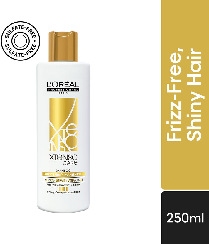 L'Oréal Professionnel Xtenso Care Sulfate-Free Shampoo For Frizz-Free, Shiny & Manageable Hair(250 ml)