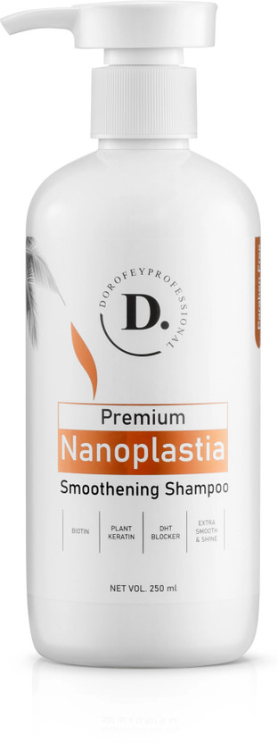 Dorofey Professional Nanoplastia Smoothening Shampoo| Sulfate -Paraben - Silicone free|Straight Hair(250 ml)