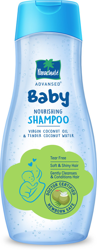 Parachute Advansed Baby Shampoo for Kids, Tear Free, Tender Coconut Water & Virgin Coconut Oil(410 ml)
