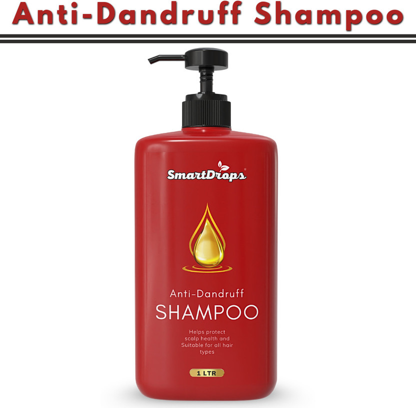 smartdrops Anti Dandruff Hair Shampoo for Scalp Care and Regular Hair Wash for Daily Wash(1 L)