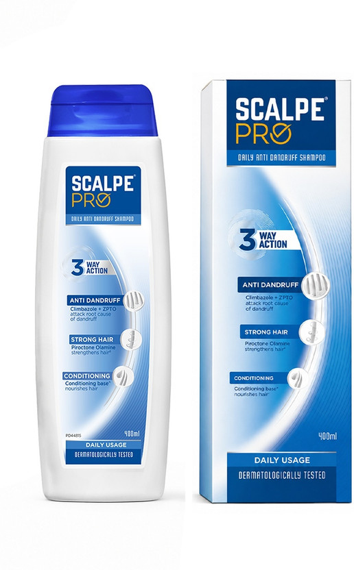 Scalpe Pro Anti dandruff Shampoo 400ml(400 ml)