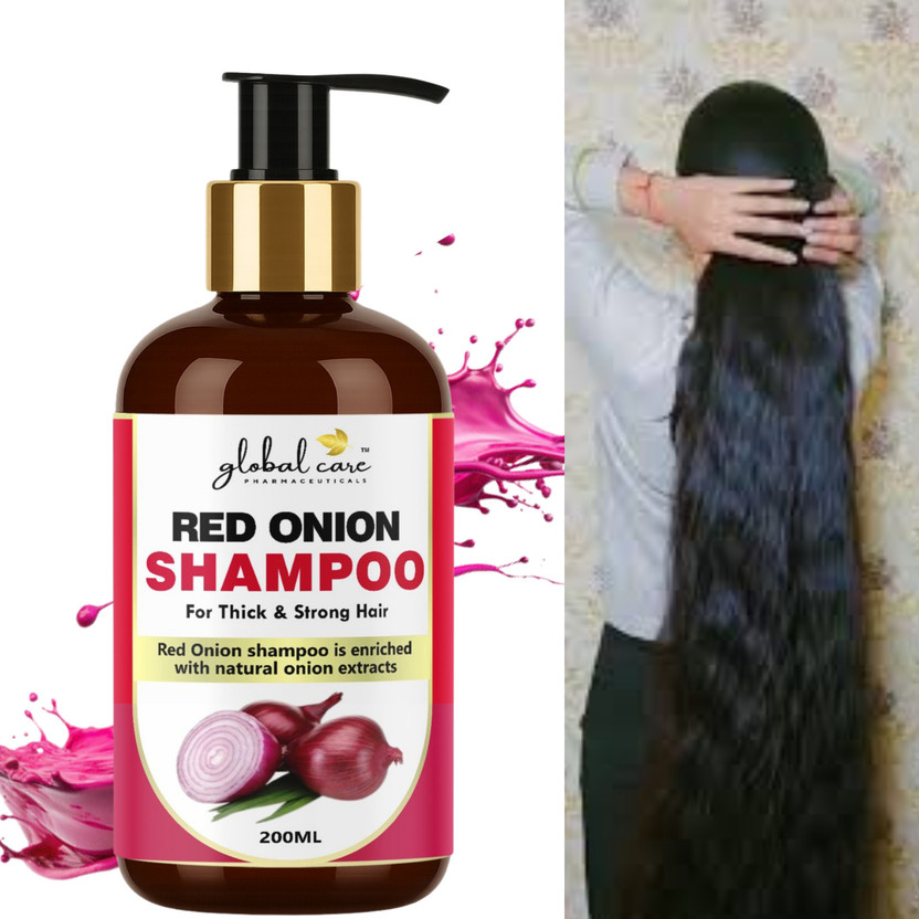 global care (PACK OF 1) Red Onion Shampoo 200ml | Hair Care Essentials(200 ml)