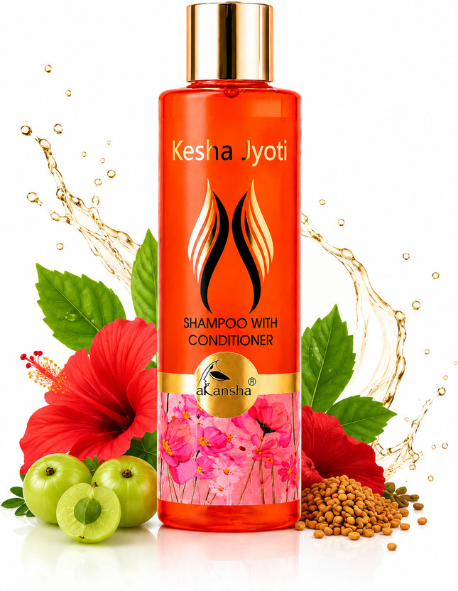 AKANSHA Keshajyoti Shampoo with Conditioner(200 ml)