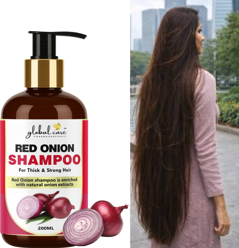 global care (PACK OF 1) Red Onion Shampoo 200ml | Deep Hair Cleanse(200 ml)