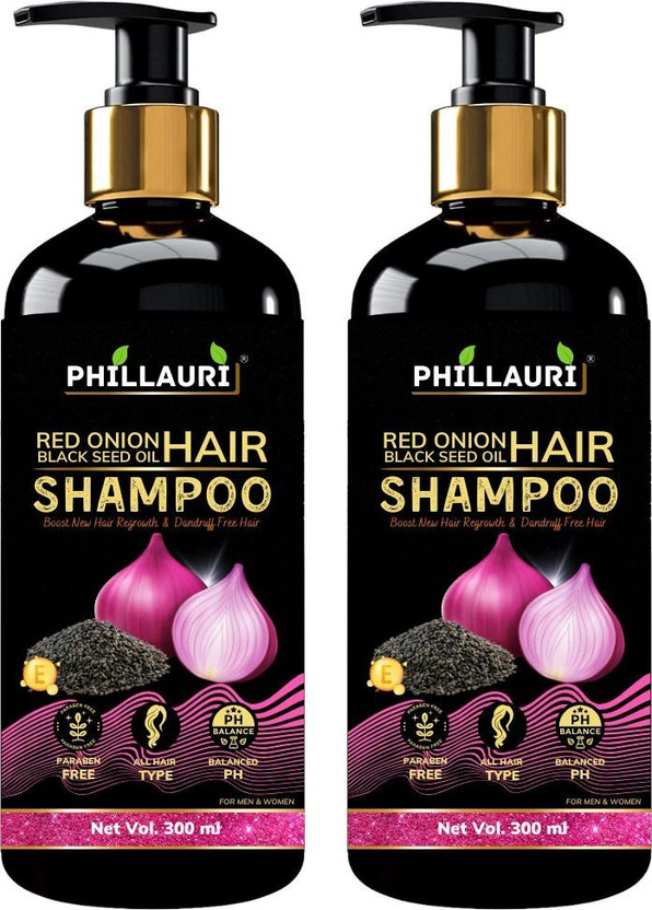 Phillauri Onion Shampoo for Hair Growth and Hair Fall Control(600 ml)