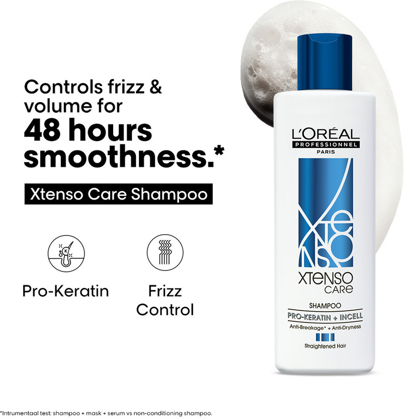 Flipkart L'Oréal Professionnel Xtenso Care Shampoo For Frizz-Free, Smooth & Manageable Hair(250 ml) - Flipkart Deal