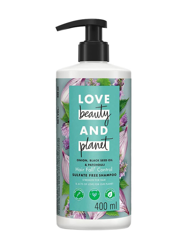 Love Beauty And Planet Onion, Blackseed & Patchouli Hairfall Control Sulfate Free Shampoo(400 ml)