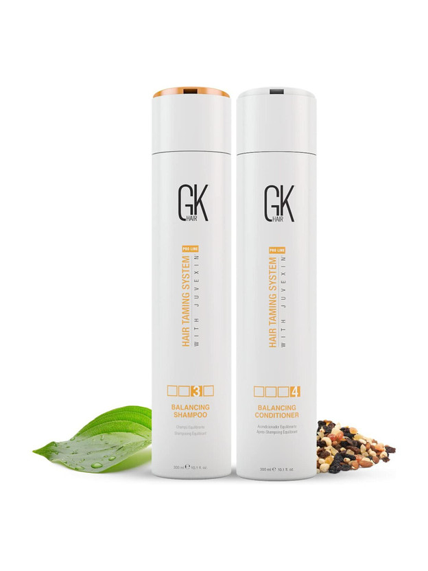Global Keratin (GK) Balancing Shampoo & Conditioner Combo Pack For All Hair Types(600 ml)