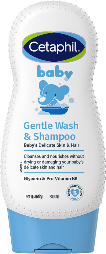 Cetaphil Baby Gentle Wash & Shampoo With Glycerin & Panthenol(230 ml)