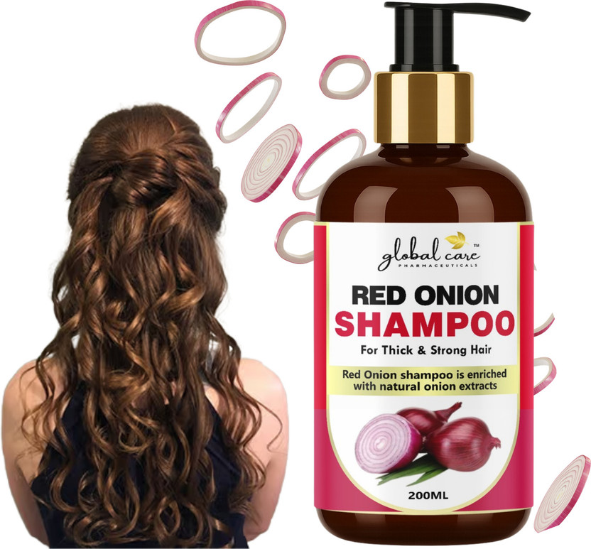 global care (PACK OF 1) Red Onion Shampoo 200ml | Hair & Scalp Care(200 ml)